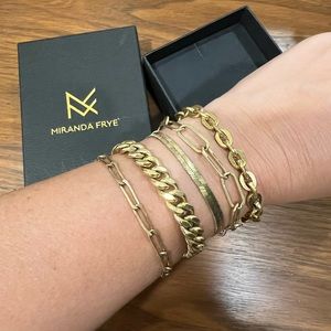 Set of 5 Miranda Frye bracelets